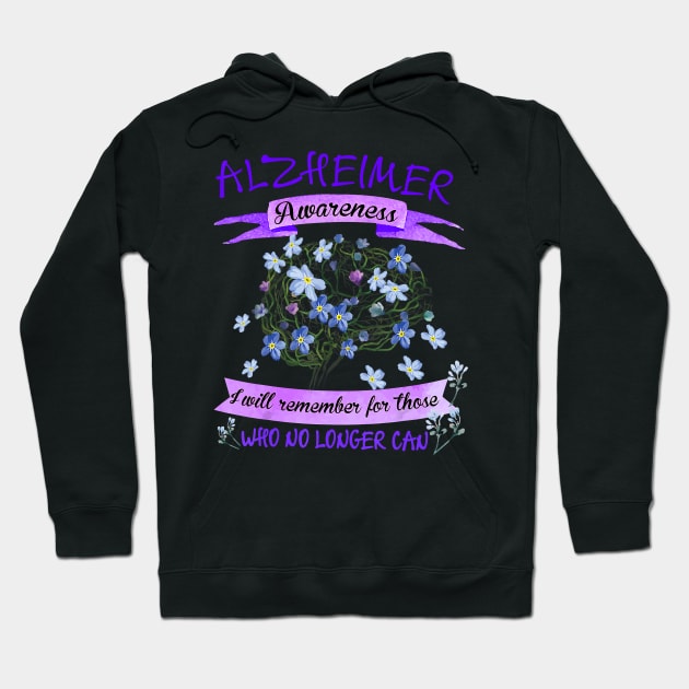 FORGET ME NOT WHO NO LONGER CAN MOM DAD ALZHEIMER AWARENESS Gift Hoodie by thuylinh8